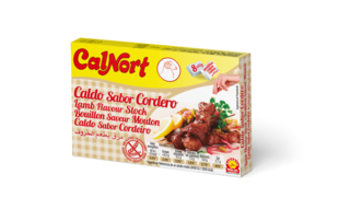 Pastillas de Caldo sabor Cordero (Estuche de 8x10g)