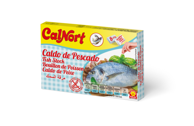 Pastillas de Caldo de Pescado (Estuche de 8x10g)