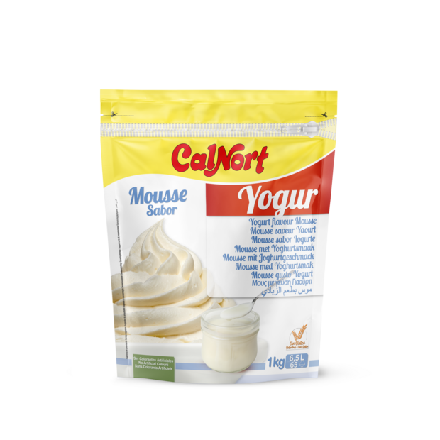 Mousse sabor Yogur 1 kg CALNORT