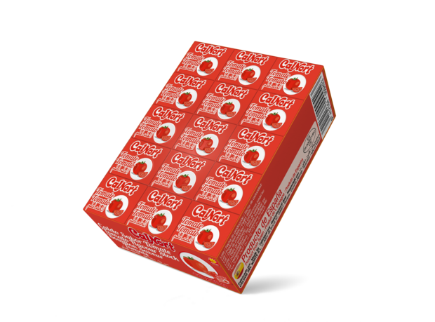 Estuche de 60 pastillas de Caldo sabor Tomate CALNORT