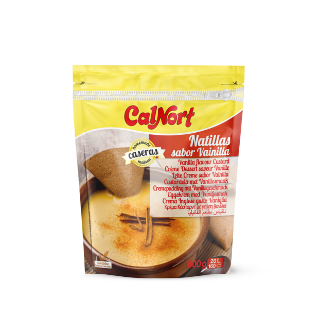 Natillas sabor Vainilla Caseras 800 g CALNORT