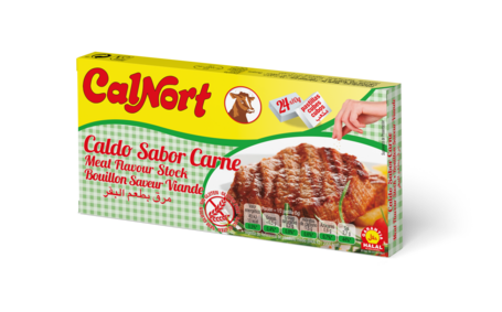 Pastillas de Caldo sabor Carne (Estuche de 24x10g)