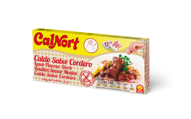 Pastillas de Caldo sabor Cordero (Estuche de 12x10g)