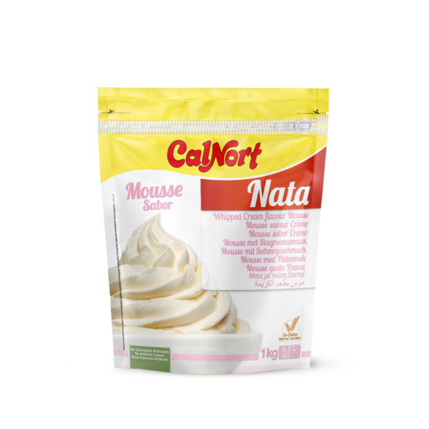 Mousse sabor Nata 1 kg CALNORT