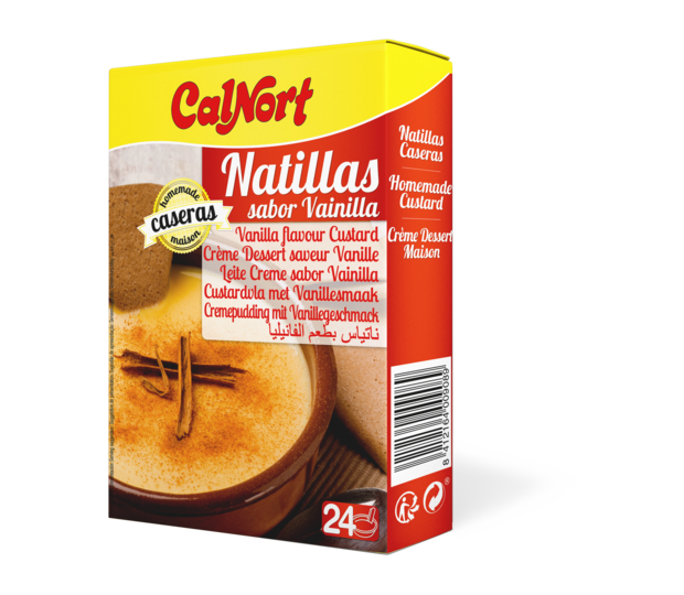Natillas sabor Vainilla Caseras 120 g