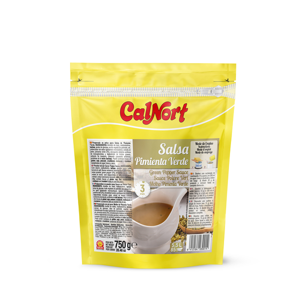 Salsa Pimienta Verde 750 g CALNORT